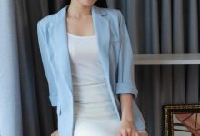 [IESS异思趣向] 2024.12.20 丝享家 1929 小婕《蓝色制服（上）》[89P-74MB]-妹子图