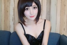 木之本果 –  黑色情趣内衣[21P-73.4M]-妹子图