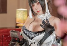 KANEKO_咔喵 –  镇海 白旗袍[30P+2V-693MB]-妹子图