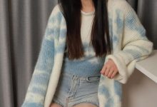 [IESS异思趣向] 2025.01.03 丝享家 1941 婉萍《蓝白毛衣（上）》[90P95MB]-妹子图