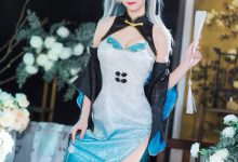 Tomoyo酱 –  星穹铁道 流萤旗袍 [24P-105MB]-妹子图