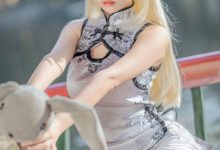 大大卷卷小卷 –  缘之空 穹妹旗袍[22P-119.5M]-妹子图