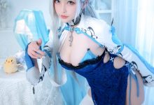 樱岛嗷 –  贝法尔斯特旗袍[15P-144.3M]-妹子图