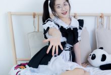 物恋传媒 NO.2239 小新-低跟鞋、白棉袜、厚肉丝、女仆装[160P-1V-3.81G]-妹子图