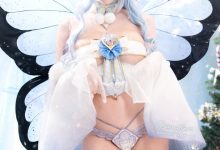 雨波HaneAme –  圣诞蝴蝶精灵[20P-102.9M]-妹子图