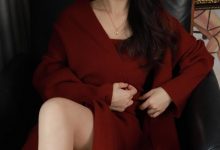 [IESS异思趣向] 2025.01.31 丝享家 1965 小婕《红色针织裙（下）》[83P-77.4M]-妹子图