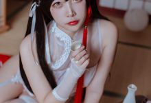 二佐Nisa –  犬之眷 碧蓝航线 爱宕 旗袍 [18P-204MB]-妹子图