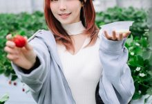 ElyEE子 – Strawberry Picking Date [34P+2V-128MB]-妹子图