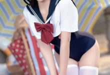 Bangni邦尼 –  反差JK泳装[97P+7V-841.3M]-妹子图