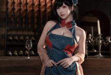 梓猫AzuNyan-舰长图-碧蓝航线-建武旗袍[9P-55.8MB]-妹子图