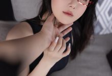 鱼子酱《眼镜娘》原版写真 [120P-1.29G]-妹子图