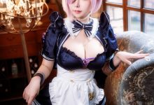 亚马逊鲶鱼 – FGO 玛修女仆[10P-221.6M]-妹子图