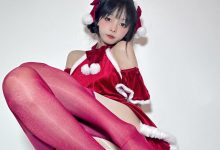 聂骄傲-圣诞红色魅惑 [20P-25M]-妹子图