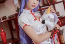 面饼仙儿 -  独角兽旗袍 [20P-230MB]-妹子图