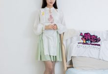 物恋传媒 No.2323 泡泡-汉服、平底鞋、过膝丝袜 [153P1V-4.10GB]-妹子图