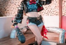 Neko薇薇-夏日绿色竞泳 [45P-177MB]-妹子图