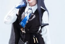 炭烤莉莉黑-明日方舟-德克萨斯[14P-141MB]-妹子图