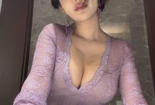 微密圈-钟意依阳[紫色旗袍[18P-180MB]-妹子图