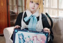 lunananya-蔚蓝档案-才羽绿女仆装[28P-202MB]-妹子图