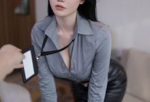 安然《灰色衬衫》原版写真 [92P-1.06G]-妹子图