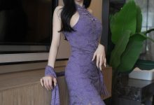 小阿娇Gill《紫色比基尼》原版写真 [100P-775MB]-妹子图