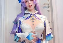 九曲Jean-限定-鸣潮·坎特蕾拉[10P+4V-1.16G]-妹子图