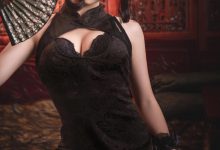 面饼仙儿-魔女旗袍[33P-322MB]-妹子图