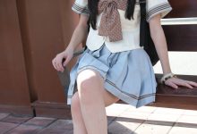 青柠映画 013 – 阿慌 JK公交站 [136P2V-4.67GB]-妹子图