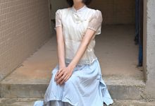 凝思摄影 No.020 小睿-长裙、短白袜、平底鞋 [130P1V-4.20GB]-妹子图