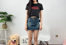 三禾摄影 No.028 牛仔裙 棉袜 帆布鞋 [184P1V-805MB]-妹子图