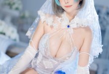 蜜汁猫裘-碧蓝航线-柴郡花嫁 [134P+2V]-妹子图