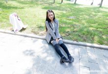 物恋传媒 No.2511 岚岚-制服、皮鞋、黑灰拼接过膝袜、厚肉丝 [200P1V-6.35GB]-妹子图