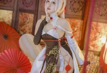 二佐Nisa – 碧蓝航线-绫波新春旗袍 [27P-208M]-妹子图