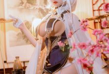 二佐Nisa – 碧蓝航线 天狼星旗袍 [25P-211.2M]-妹子图