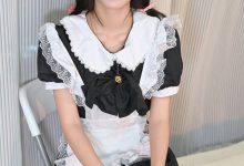 凝思摄影 No.045 沅沅-女仆装、黑丝、小皮鞋 [150P1V-5.73GB]-妹子图