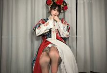 微密圈-超蓝布罗莉[红色芳华[6分50秒视频[1V-857MB]-妹子图