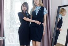 [BoBoSocks袜啵啵]NO.631 小甜豆&甜甜圈-高跟鞋、制服、薄肉丝、薄黑丝[170P+1V／9.03GB]-妹子图