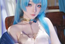 屿鱼 –  Nikke胜利女神 海伦礼服[60P-535.6M]-妹子图