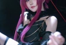 屿鱼 – 崩坏：星穹铁道 卡芙卡 缚月之夜[60P-425.6M]-妹子图