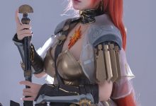 Umeko J –  Augusta Wuthering Waves[104P+13V-1.59G]-妹子图