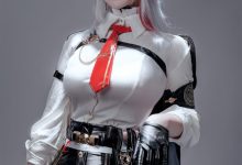 半半子 –  鸣潮 赞妮 [57P-202MB]-妹子图