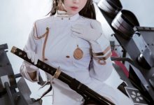 半半子 –  碧蓝航线 爱宕原皮[45P-338.4M]-妹子图