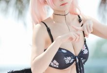 九柒喵 – 碧蓝航线 小春泳装 [27P-133MB]-妹子图