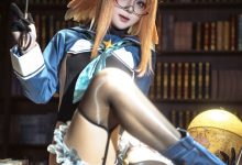 矢量鱼 –  蔚蓝档案 圆堂志美子校服[50P-513.1M]-妹子图