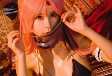 亚马逊鲶鱼 –  FGO 玉藻前异域舞娘[10P-128.5M]-妹子图