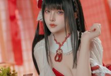 屿鱼 –  碧蓝航线 大山·祈愿的巫女兔[58P-340.2M]-妹子图