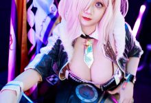 阿雪雪 –  FGO 玛修赛车服[90P+1V-1.82G]-妹子图