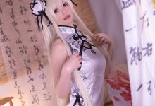 星黛鹿鹿i(千反田鹿子) –  缘之空 穹妹 旗袍 [62P-594MB]-妹子图