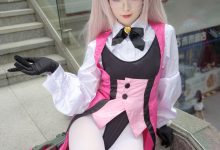 封疆疆v –  FGO 光之高扬斯卡娅兔女郎场照[27P-210.2M]-妹子图