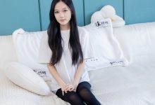 BoBoSocks袜啵啵 No.683 焦糖-高跟凉鞋、厚黑丝踩脚裤、白棉袜、裸足 [165P1V-6.85GB]-妹子图